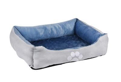 Rectangle Pet Bed Dog Bed with Waterproof Base