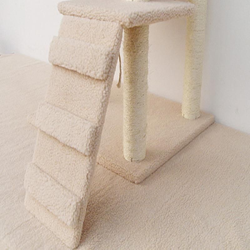 Cat Scratch Tree Cat Condo Solid Wood Sisal Cat Tree