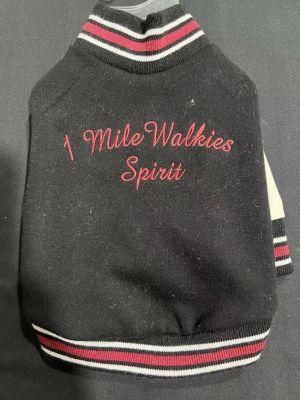 &quot;I Mile Walkies Spirit&quot; Pet Clothing Pet Coat Pet School Uniform Style Clohting