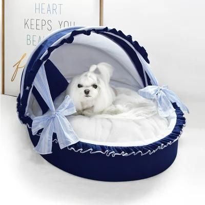 Cat Furniture Small and Medium Sized Dogs Removable and Washable Semi-Enclosed Pet Kennel