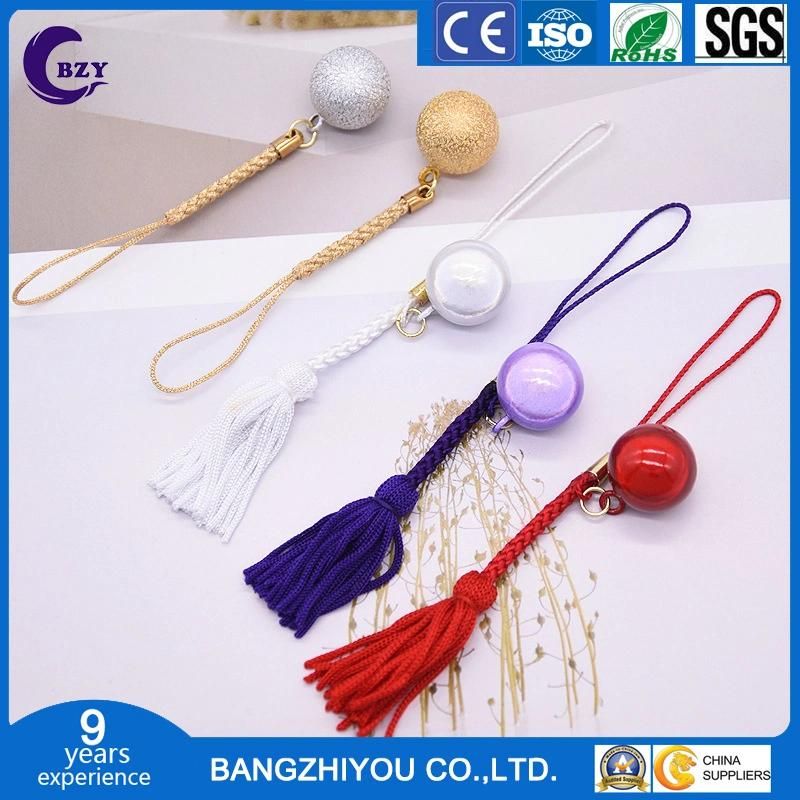 Small Fresh Japanese New DIY Jewelry Handmade Mobile Phone Pendant Tassel Rope Water Bell