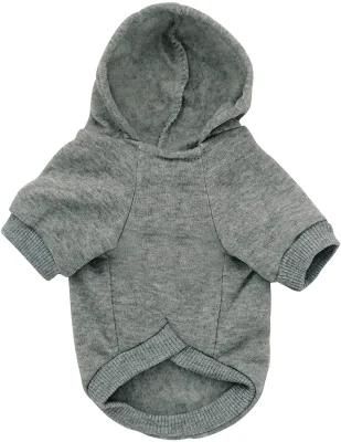 Solid Color Spring and Autumn Casual Sports Hoodie for Kittens and Puppies