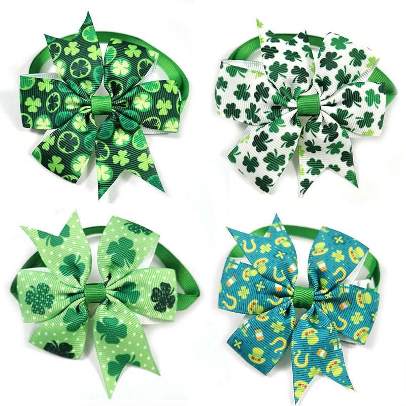 Classic New Style Pet Puppy Dog Hair Bows Hairpin Accessories Elastic Belt Dog Grooming Bow