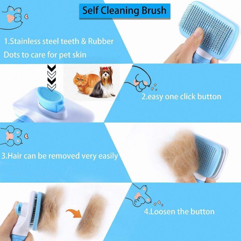 Dog Hair Removal Pet Comb Cats Comb Dogs Grooming Tool