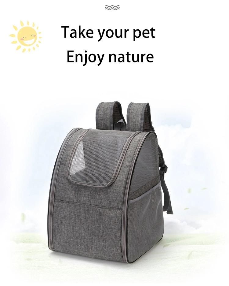 Cat Bag Large Volume Wholesale Shoulder Pet Bag Portable Portable Pet Backpack out Bag Suitcase Pet Supplies