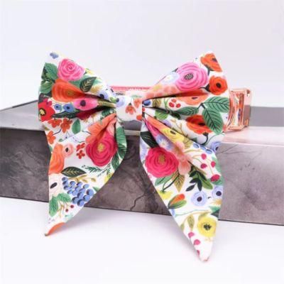 Wholesale Personalized Quick Release Dog Puppy Collar for Small/Medium/Large-Dogs with Cute Bowknot