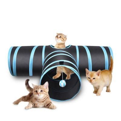 2-3 Ways Kitty Tunnels Indoor Cat Tunnel Foldable