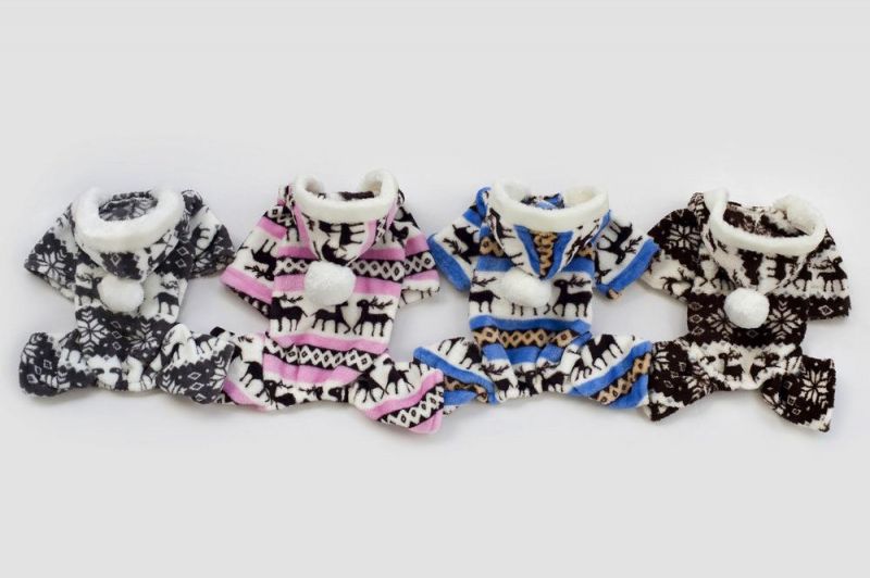 Warm Pet Products Winter Dogs Coat Deer Cotton Pet Clothes
