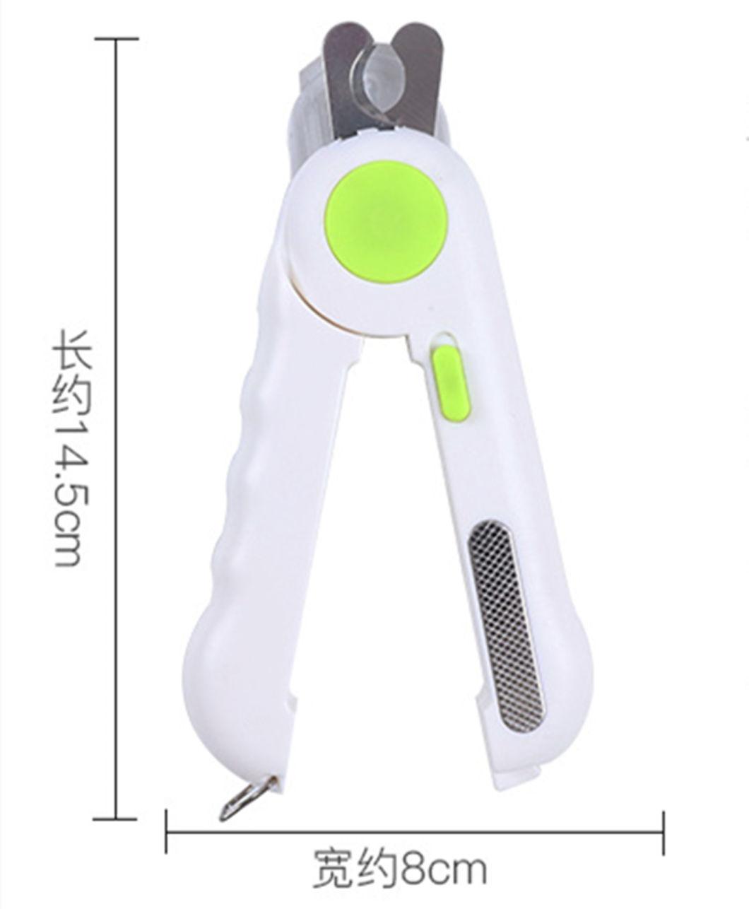 Pet Supplies Nail Clippers LED Light Dog Nail Clippers