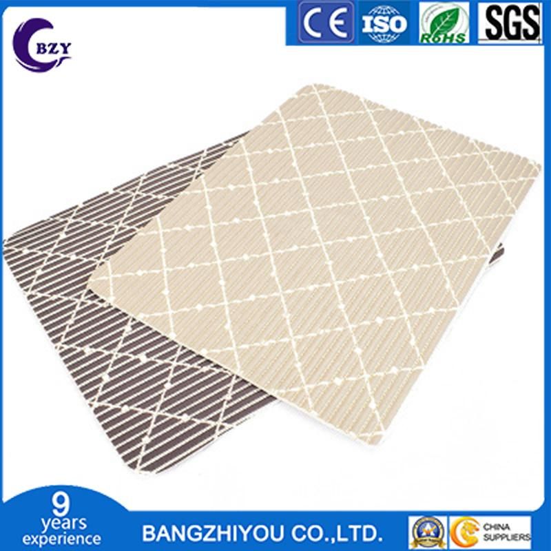 Cat Supplies Falling Sand Mat PVC Waterproof Non-Slip Pet Placemat Cat Foot Mat Cat Litter Mat