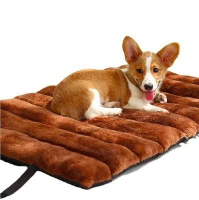 Cama PARA Gato Hot Sale Portable Dog Pet Plush Mat Dog Cat Mat of Pet Bed Cushion Pad and Nest Sofa Blanket Mat