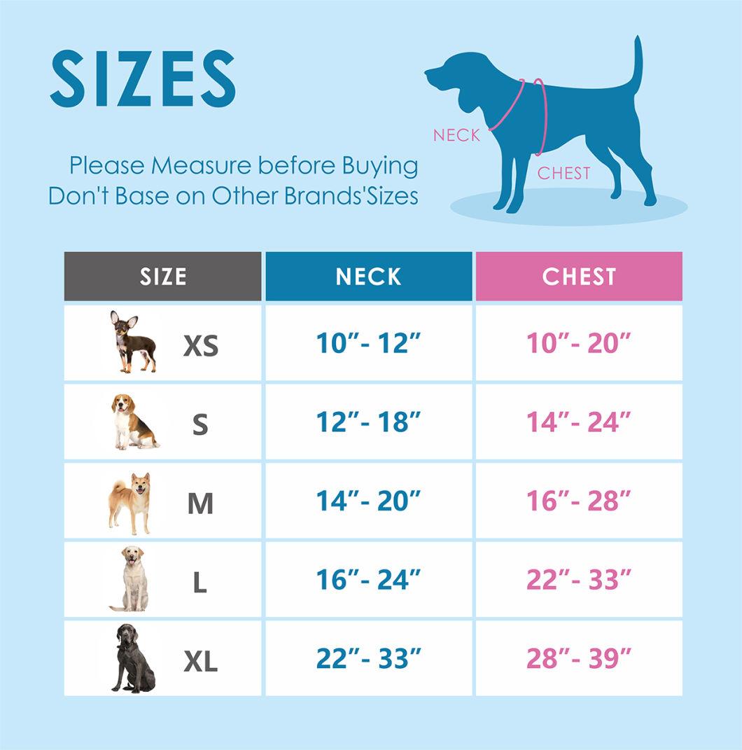 Factory Custom Pet Supplies Medium 3m Adjustable Reflective Front Clip Vest Soft No Pull Dog Harness