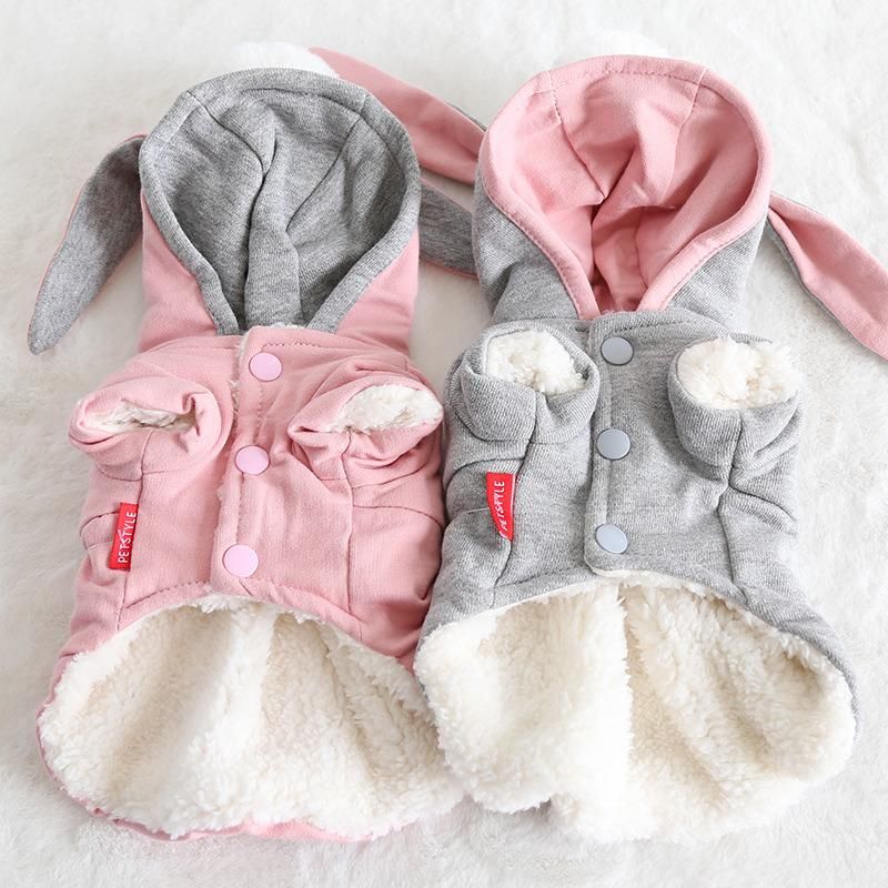 2021 Hot Custom Warm Reflective Pet Dog Cat Clothes Hoodie