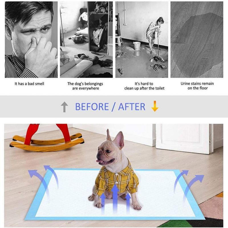 Quick-Drying Disposable Pet Urine Pad Puppy Training Pad