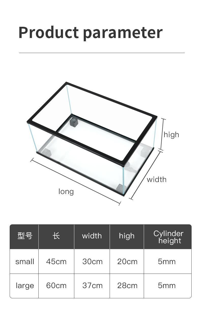 Yee Wholesale Reptile Terrarium Glass Tank Turtle Tank