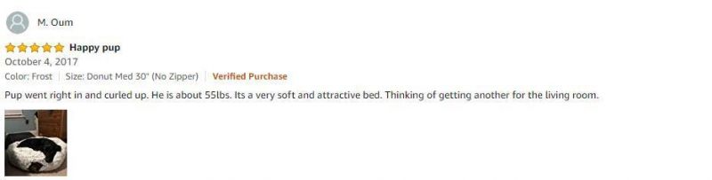 Best Dog Beds Pet Beds with Machine Washable & Dryable Cover