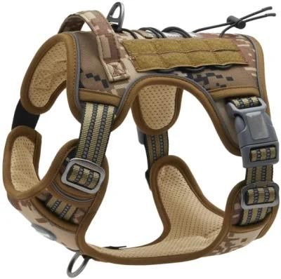 Military Service Dog Harness Easy Control for Small Medium Large Dogs