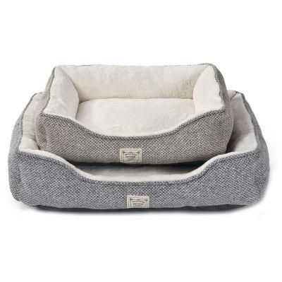 Elegant Calming Dog Bed Plush Pet Bed for Small to Large Dogs Cats Warm Cozy Home