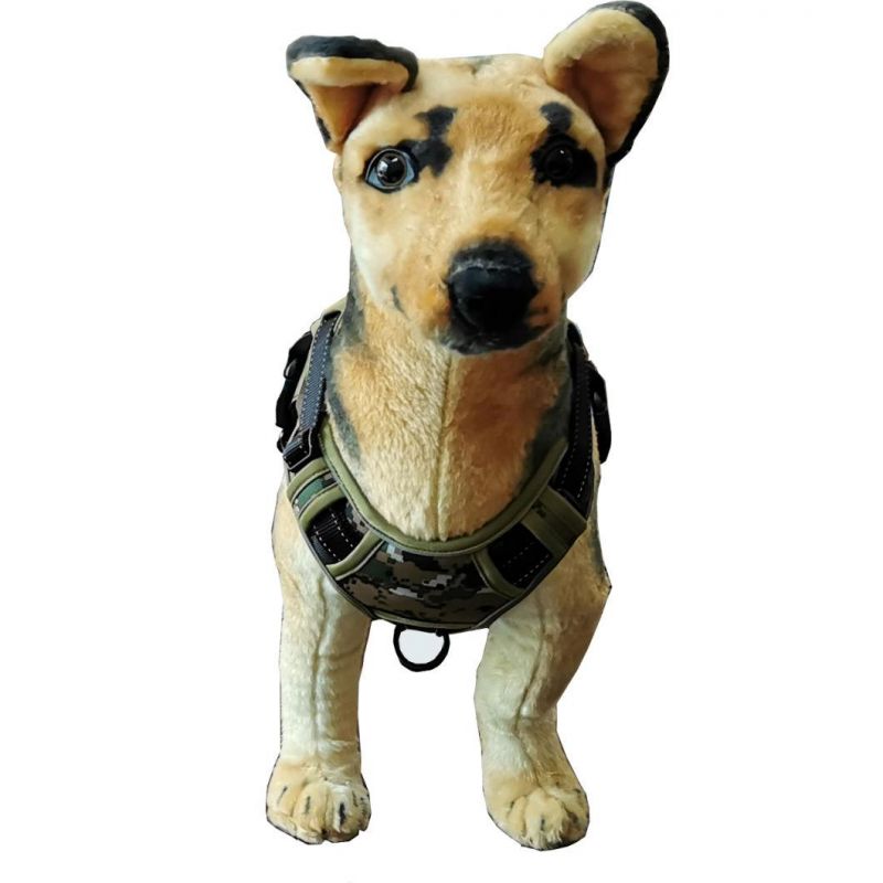Custom Camouflage Adjustable Pet Harness High Quality and Durable Military Dog Harness