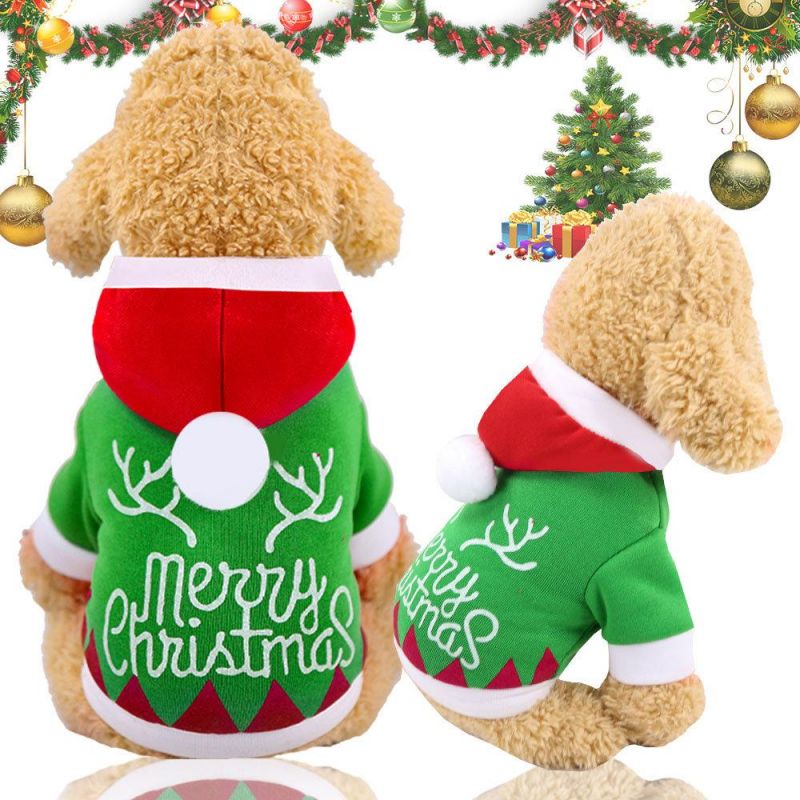 New Creative Dog Clothes-Snowman Christmas Gift Green Winter Christmas