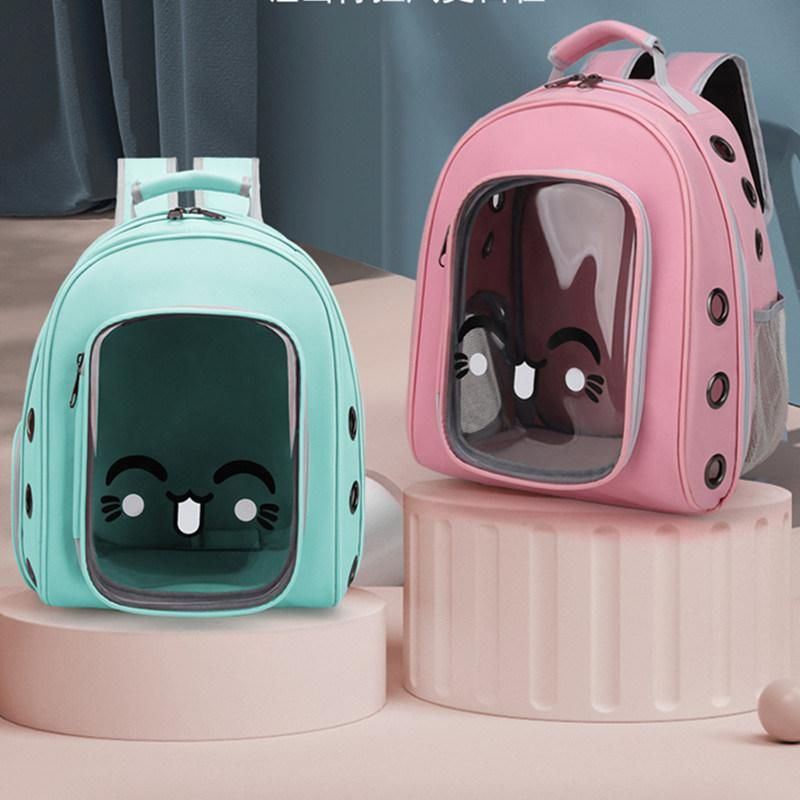 Portable Cat Dog Carrier Bag Space Capsule Breathable Large Capacity Pet Backpack Wbb18614