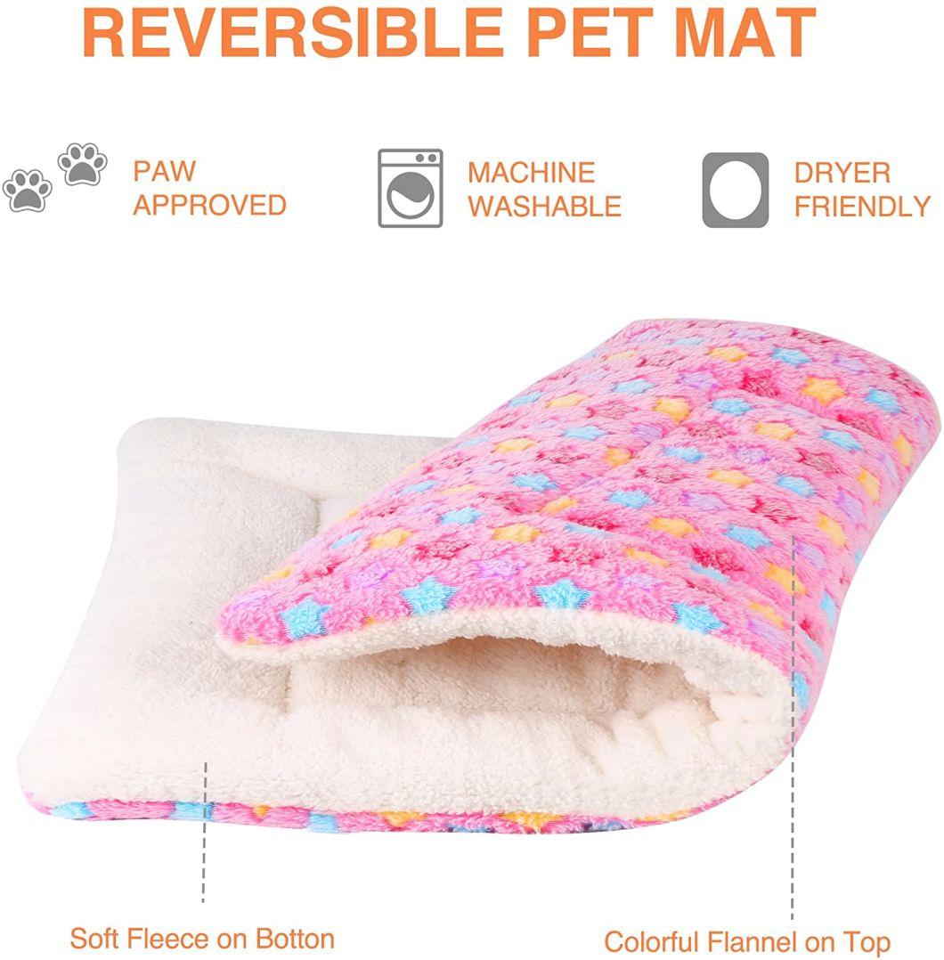 Pets Ultra Soft Pet (Dog/Cat) Bed with Cute Prints