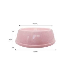 Pet Products Factory Feeder Eating Pet Dog Cat Food Plastic Candy Color Bowl