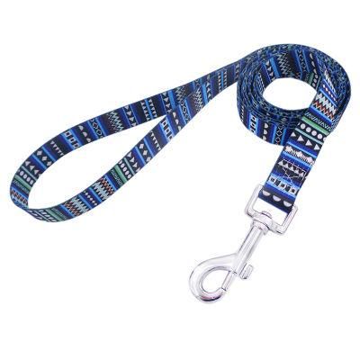 Wholesale Popular Patterns Subulimation Printing Pet Products Durable Dog Leashes