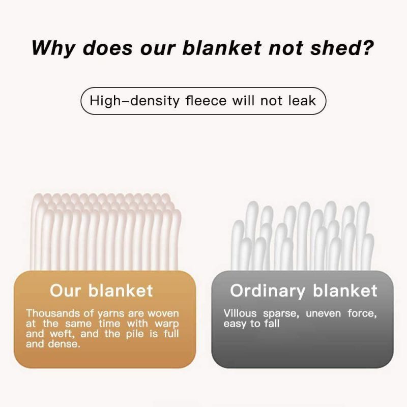 Machine Washable, Air Conditioning Warm Blanket for Dogs and Cats on Bed or Couch