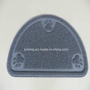 Pet Supply Pet Mat Half Circle Cat Litter Mat