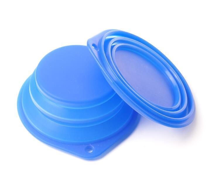 Natural Silicone Pet Product Dog Travel Bowl