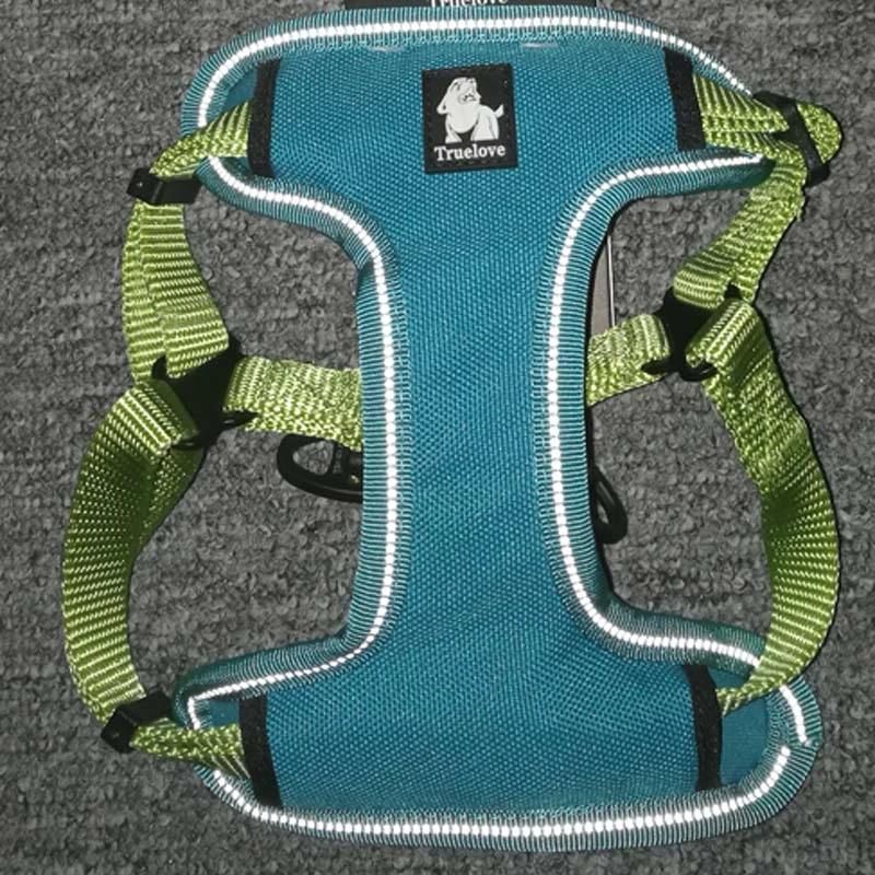 Padded Reflective Dog Harness Vest Pet Harness Adjustable No Pulling Pet Harness