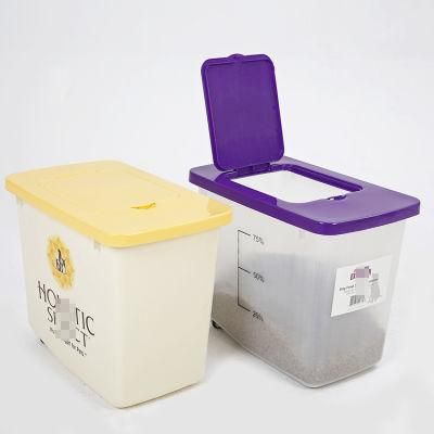 Bright Costomized Plastic 30L Food Containers for Pet