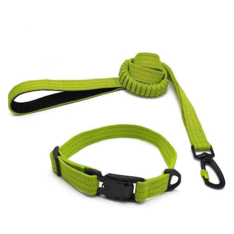 Pet Collar with a New Magnetic Buckle Design, Reflective and Adjustable Dog Collar and Leash