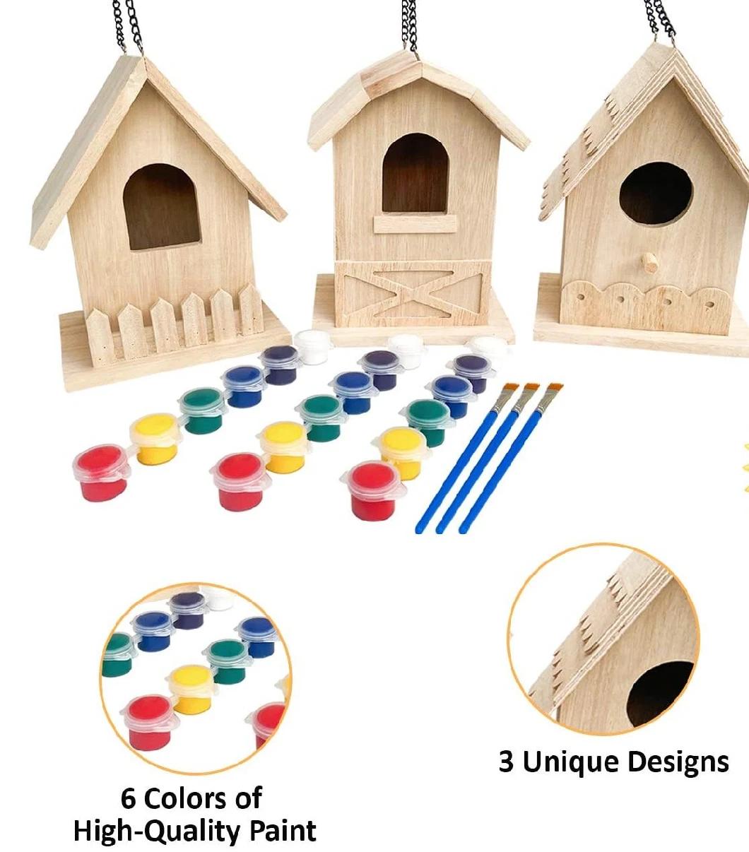 House Bird Outdoor Garden Cedar Wood Woodpecker House Hanging Birdhouse