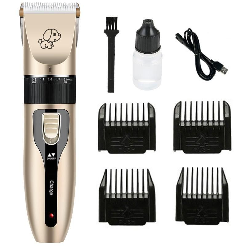 Dog Hair Clipper Pet Hair Trimmer Grooming Electric Shaver Set