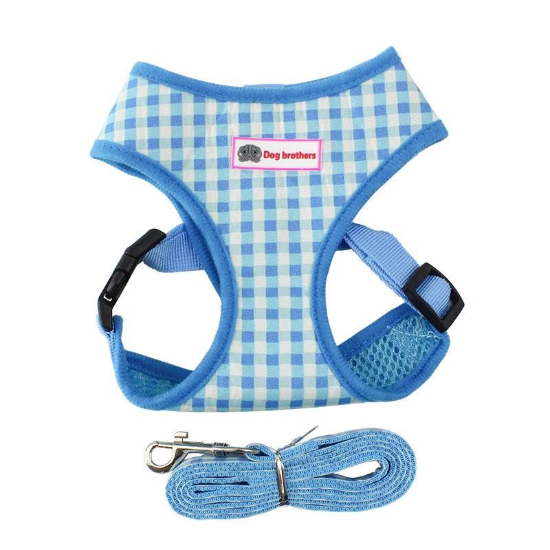 Vest-Style Dog Chest Strap Summer Breathable Lattice Pet Chest Strap Dog Rope Pet Supplies