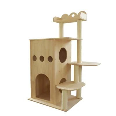 Wholesale Design Wooden Cat Climbing Frame Tree