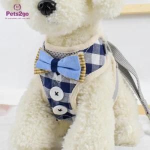 Button Traction Chest Strap Mesh Breathable Traction Rope Adjustable Dog Walking Rope Pet Supply Wholesale