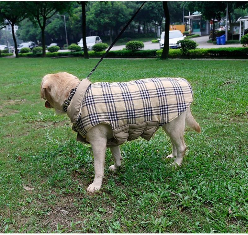 Reversible Wear Pet Warm Jacket Windproof