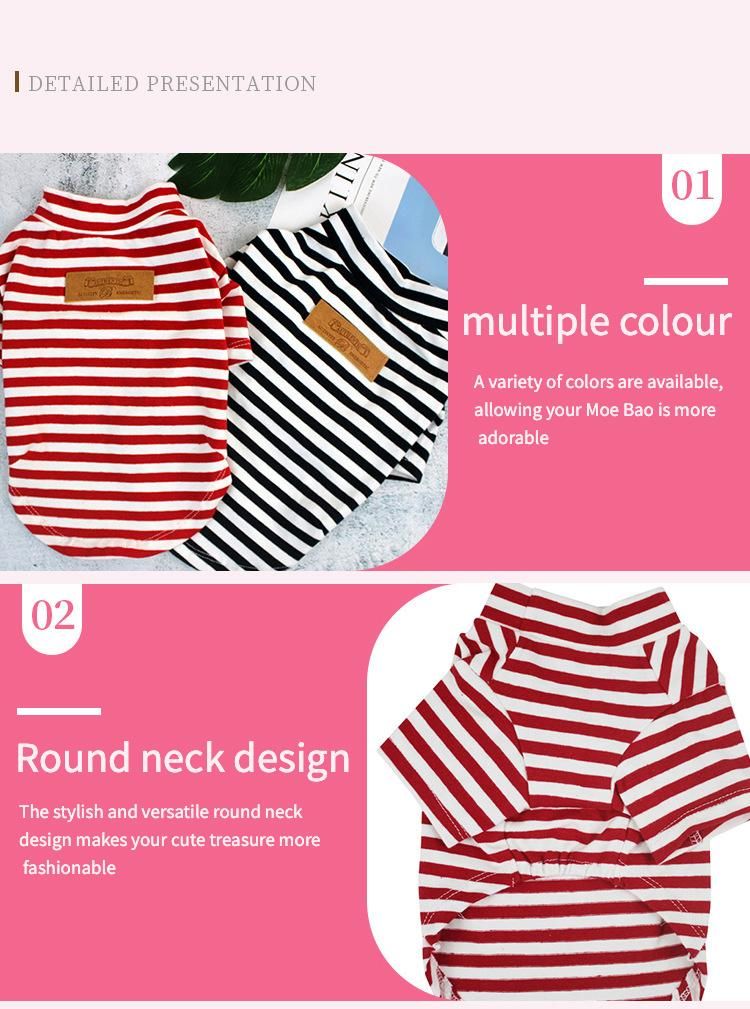 Top Quality Eco-Friendly Wholesale Summer Designer Pet Dog T Shirts