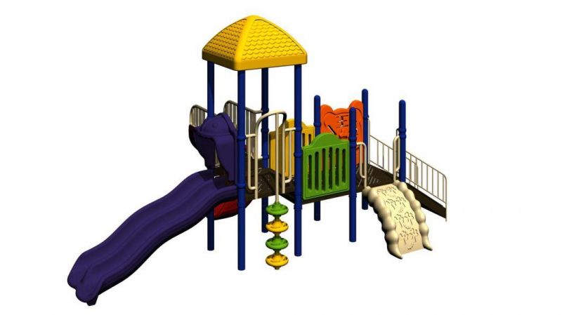 2021 Customized Large Outdoor Playground Children Plastic Slide