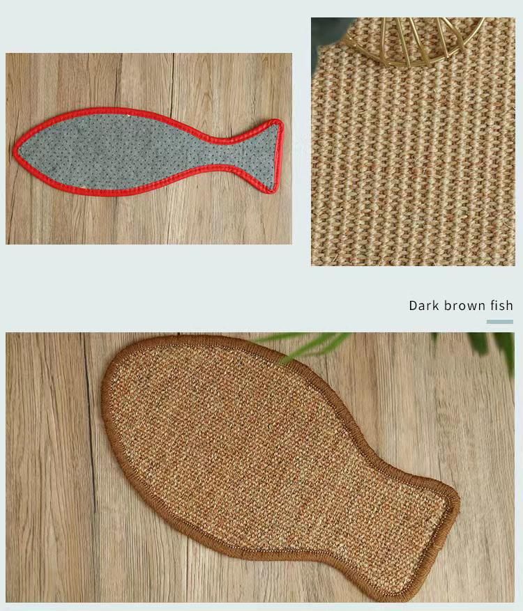 Pet Play Sisal Rug Floor Carpet Animals Scratch Mat