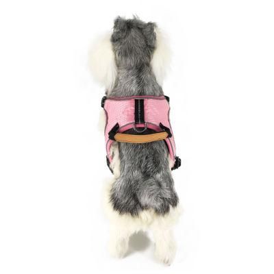 No Pull Adjustable Reflective Lightweight Travelling Wholesale Dog Harness Pet Products