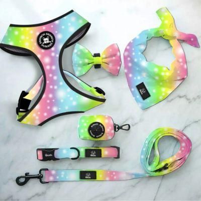 High Quality Pet Supplies Custom Print Dog Harness Pet Accessories Customized Exclusive Logo and Patterns