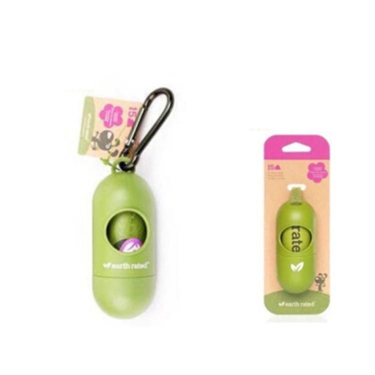 Manufacturer Wholesale PE Biodegradable Roll Box Packed Pet Waste Bag Dog Poop Bag with Dispenser