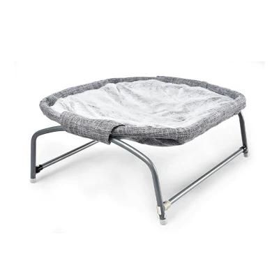 Removable Mat Dog Bed Stainless Steel Elevated Dog Bed