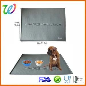 New Amazon Factory Wholesale XXL Size Silicone Feeding Pet Food Mat