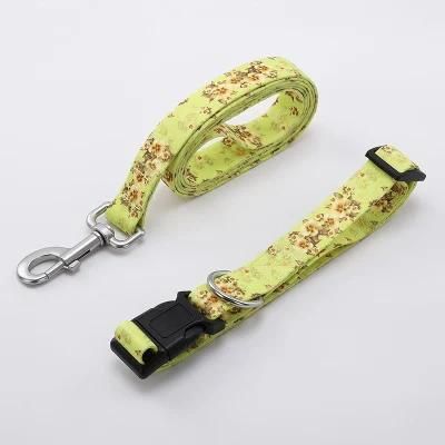Customizable Pattern Leash Rope Dog Leash with Neck Ring Carabiner Hook