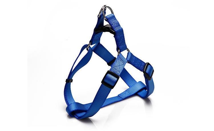 Manufacturers Wholesale Custom Pet Nylon Webbing Adjustable Metal Chain Small Nylon Backpack Dog Harness